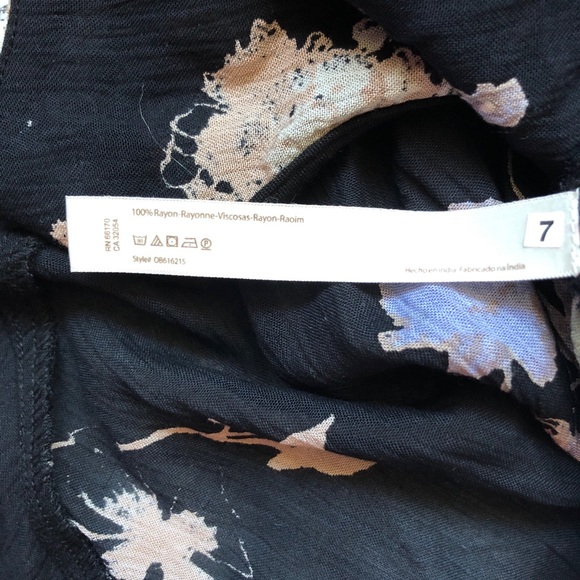 Free People Floral Crop Top - Picture 5 of 6